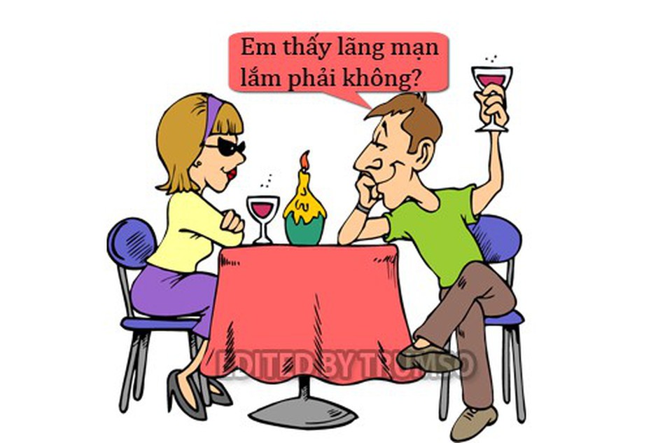 Sáng cười: Cứ tưởng là lãng mạn lắm