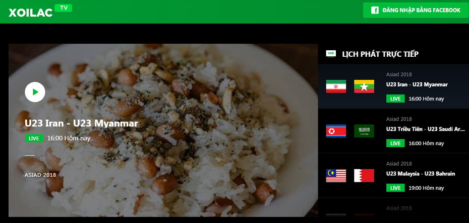 Thông tin ít người biết về “xoilac.tv” - website xem lậu ASIAD 2018