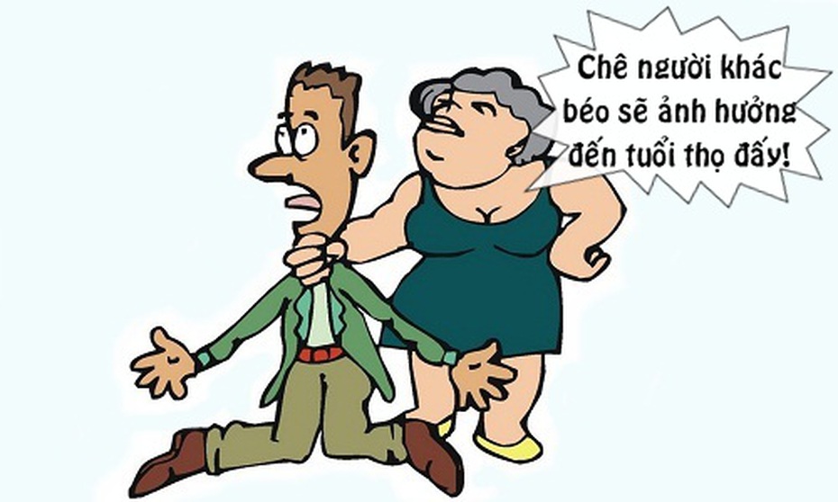 Tối cười: Nguyên nhân vợ béo sống thọ hơn chồng gầy