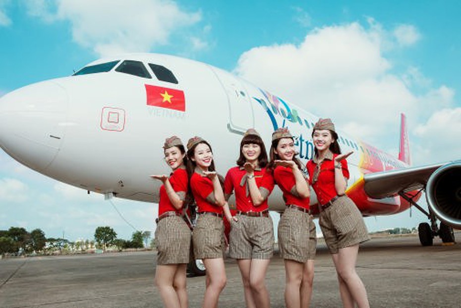 Vietjet dẫn đầu thị trường hàng không: Tăng chuyến nhiều nhất, hủy chuyến ít nhất