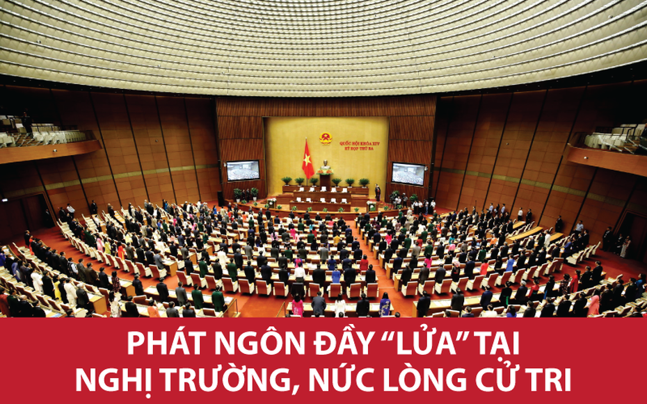 Infographic: Phát ngôn đầy "lửa" tại nghị trường, nức lòng cử tri