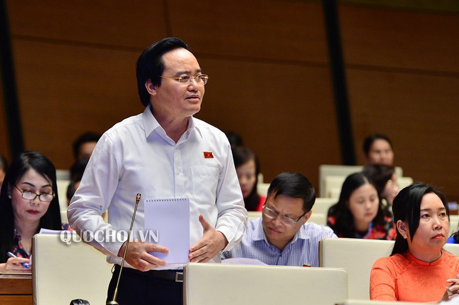 Bộ trưởng Phùng Xuân Nhạ nhận trách nhiệm vụ học sinh viết, vẽ vào SGK gây lãng phí