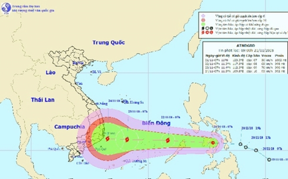 Thủ tướng yêu cầu tập trung ứng phó với bão số 9 và mưa lũ