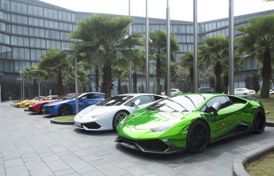 Chiêm ngưỡng dàn siêu xe tham dự Car & Passion 2018 ở Hà Nội