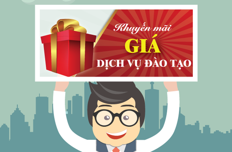 Trường đại học thông báo: Khuyến mãi “giá dịch vụ đào tạo”