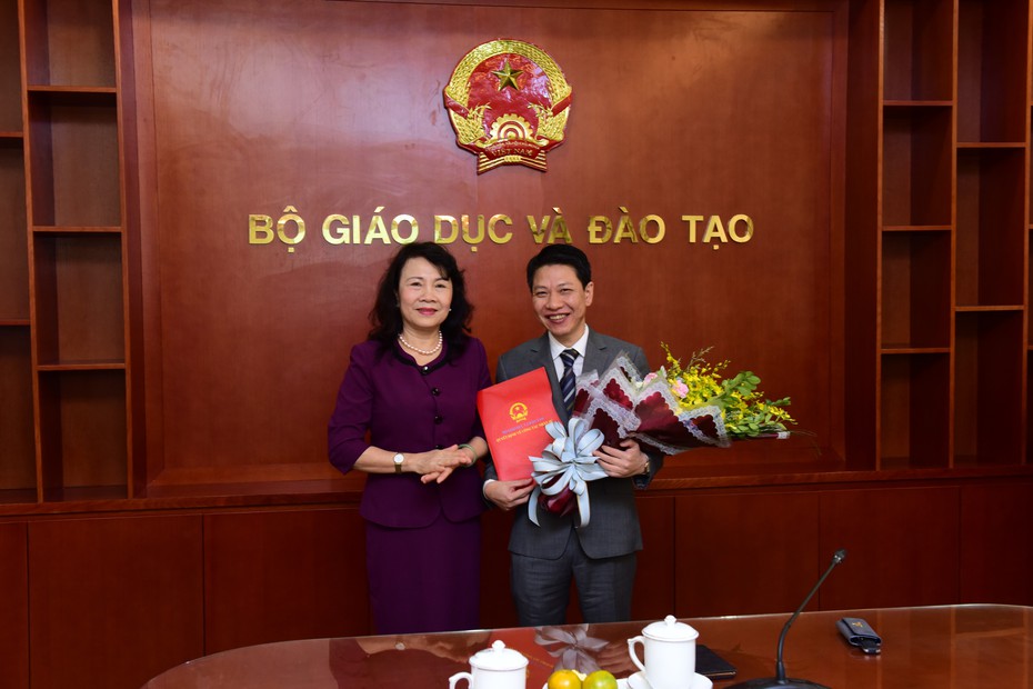 Bộ GD&ĐT bổ nhiệm Phó Vụ trưởng Vụ Giáo dục Chính trị và công tác HSSV