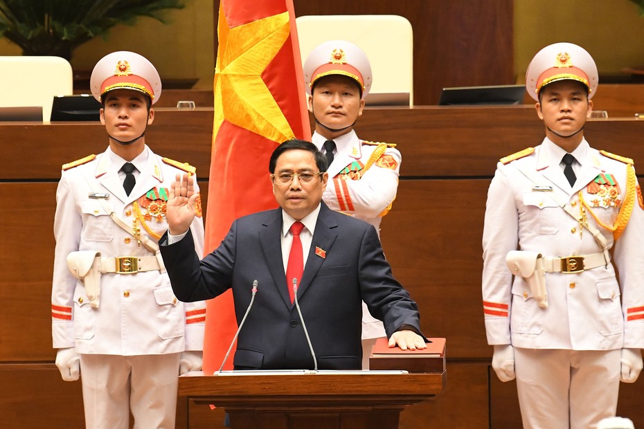 Ông Phạm Minh Chính tái đắc cử chức Thủ tướng Chính phủ