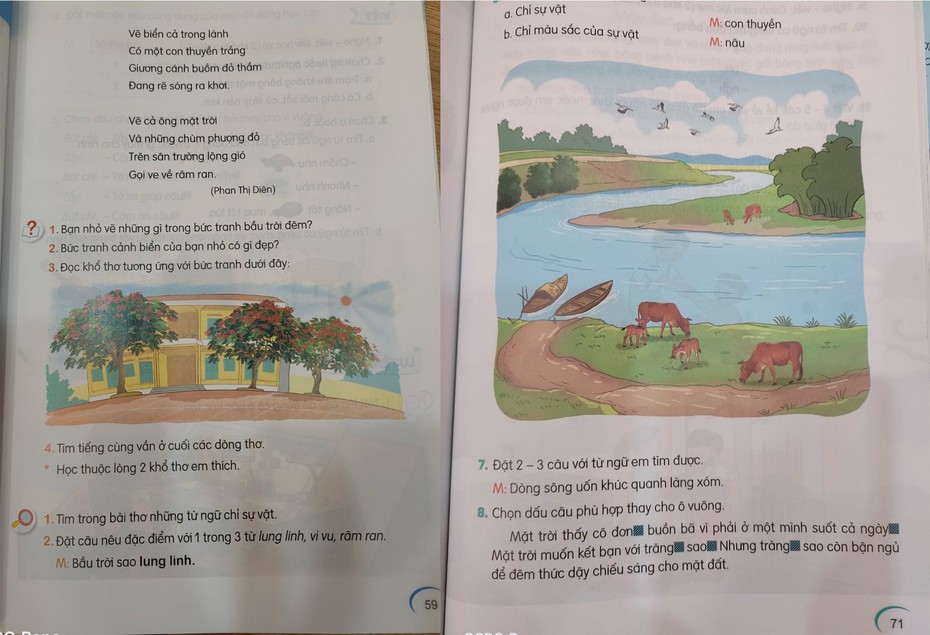 SGK NXB Giáo dục Việt Nam “chưa sạch nước cản” về tiếng Việt?