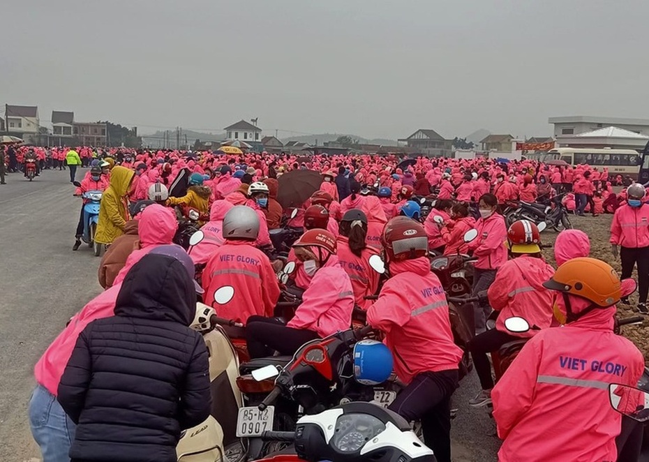 Vụ đình công ở công ty Viet Glory: Công nhân vẫn chưa đi làm