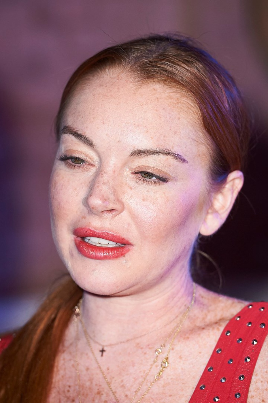 Phát hoảng với nhan sắc tàn tạ, già nua của Lindsay Lohan mỹ nữ nóng bỏng một thời