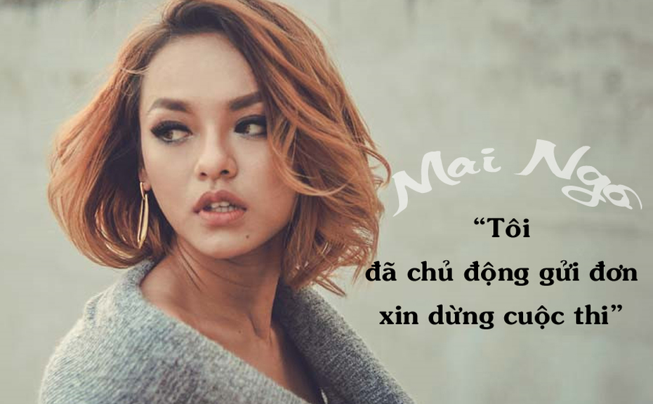 Không chịu nổi áp lực, Mai Ngô rút khỏi Hoa hậu Hoàn vũ Việt Nam