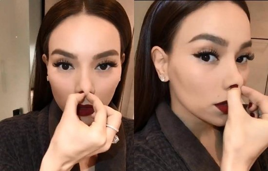 Hồ Ngọc Hà tự tin véo mũi, chứng minh không phẫu thuật thẩm mỹ