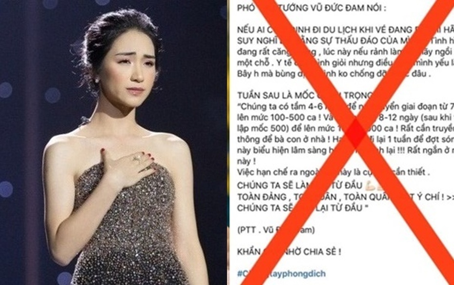 Hòa Minzy đăng thông tin giả mạo về Covid-19: "Đừng vin vào cớ "tôi bất cẩn" để biện minh cho việc làm sai"