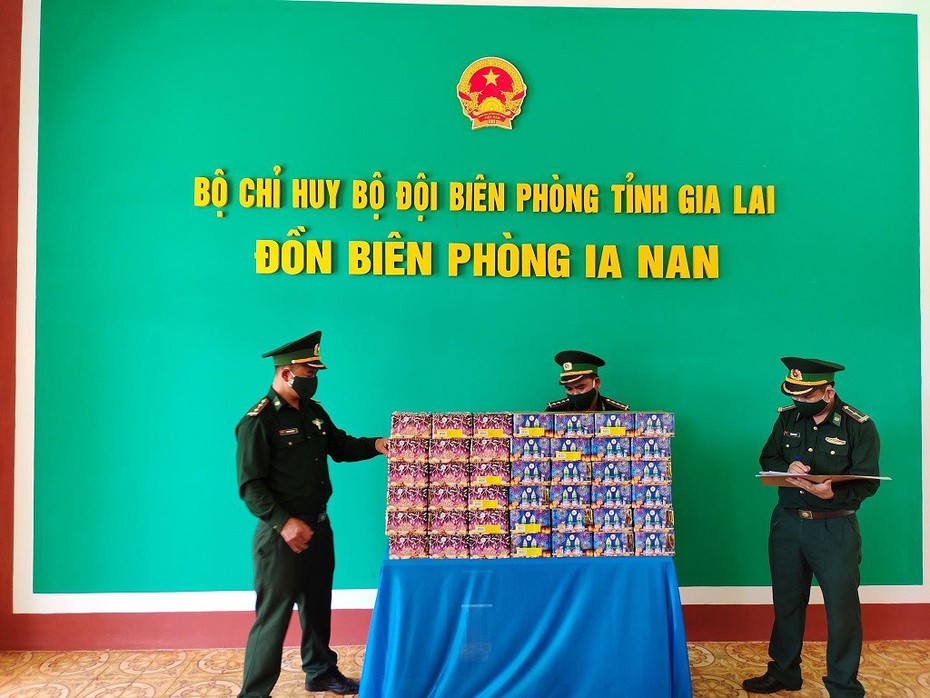 Gia Lai: Thu giữ hơn 60 kg pháo lậu