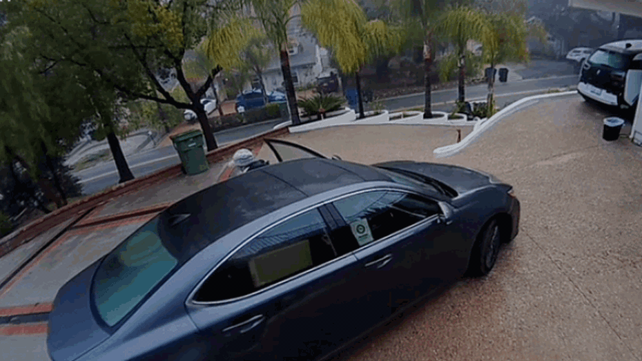 Clip: Nữ tài xế quên kéo phanh khiến xe sang Lexus lao xuống dốc