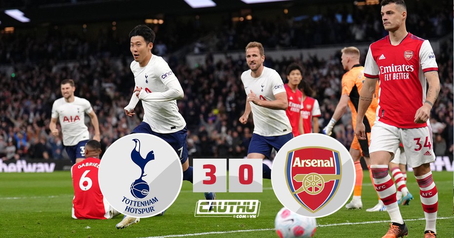 Hàng thủ phá hoại, Arsenal thảm bại trước Tottenham