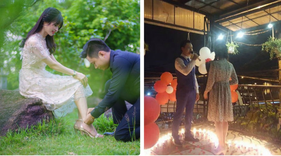 Tan chảy với màn cầu hôn “Anh không thể nào sống thiếu em được”