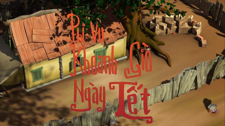 Phim hoạt hình 3D về Tết của sinh viên gây chú ý