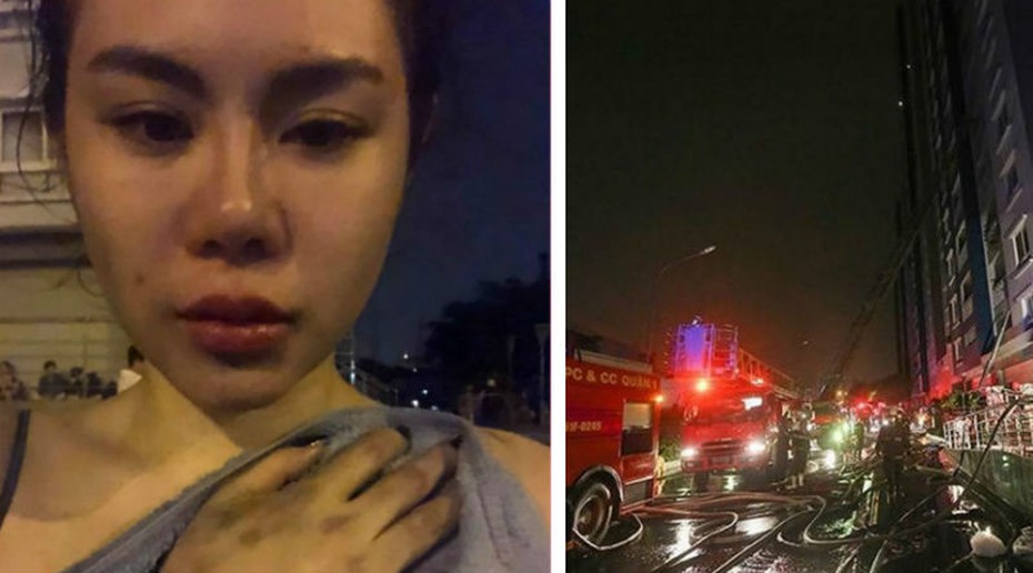 Rùng mình lời kể thoát thân của nữ DJ nổi tiếng Sài thành trong vụ cháy chung cư Carina