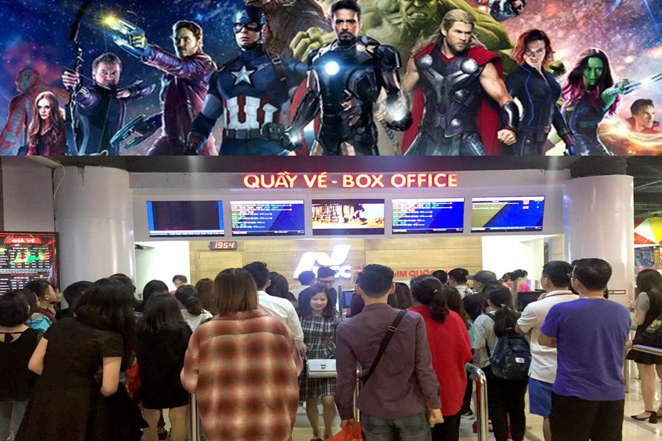 Avengers: Infinity War "công phá" phòng vé tại Hà Nội trong ngày nghỉ Giỗ Tổ Hùng Vương