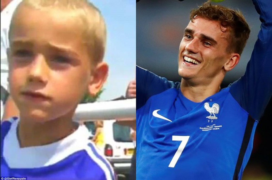 Bí mật tuổi thơ của siêu cầu thủ Antoine Griezmann đội Pháp