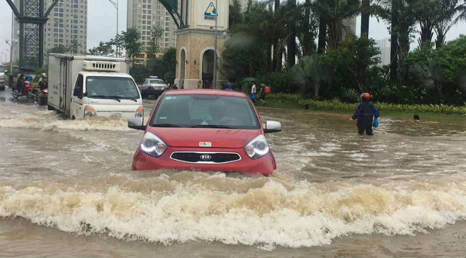 Hà Nội: Chi tiết những tuyến phố nên tránh đi vì ngập lụt