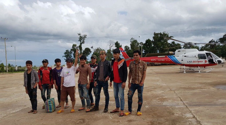 Hành trình trực thăng giải cứu công nhân Hoàng Anh Gia Lai bị mắc kẹt tại Lào