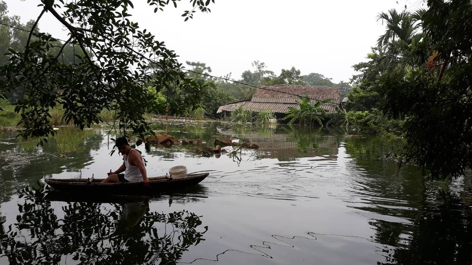 Hà Nội: Chương Mỹ ngập lụt khiến 3 người đuối nước