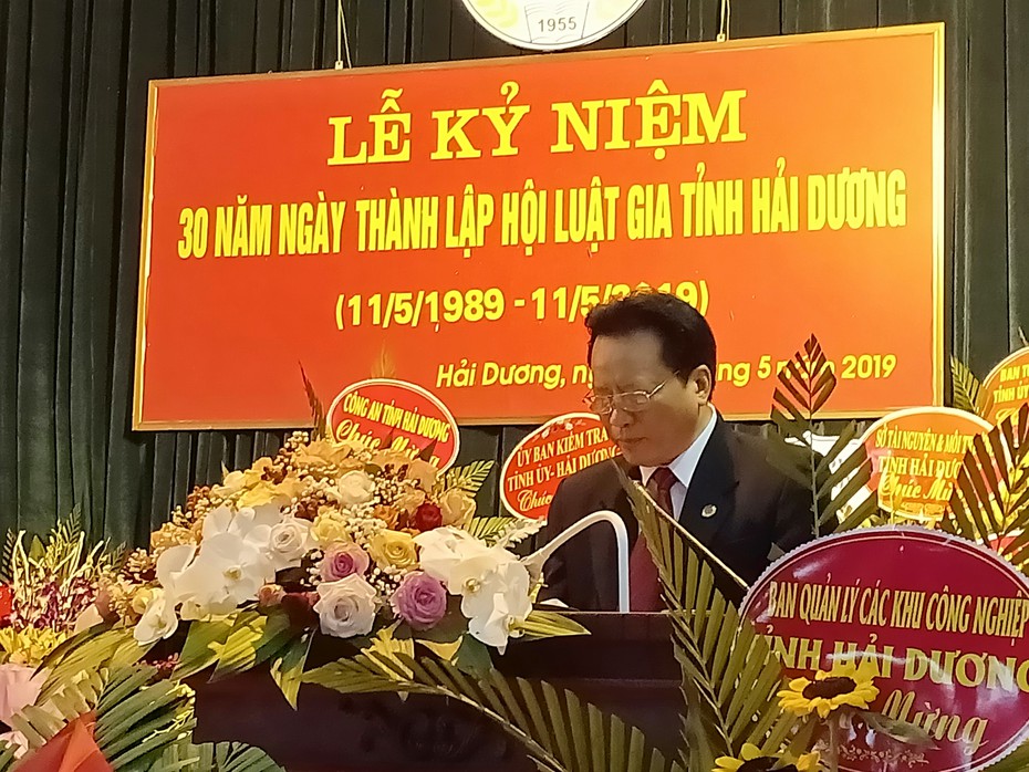 Kỷ niệm 30 năm ngày thành lập Hội Luật gia tỉnh Hải Dương