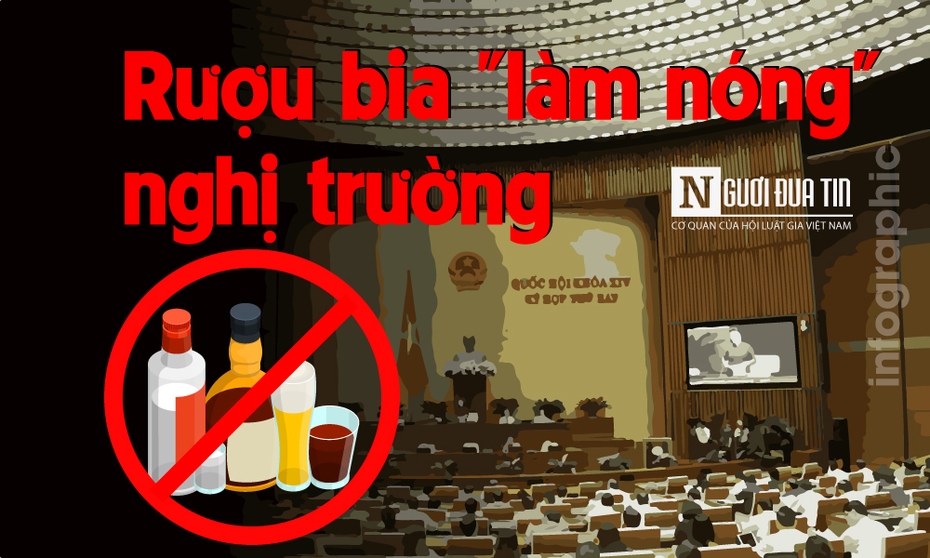 [Infographic] Rượu, bia làm “nóng” nghị trường