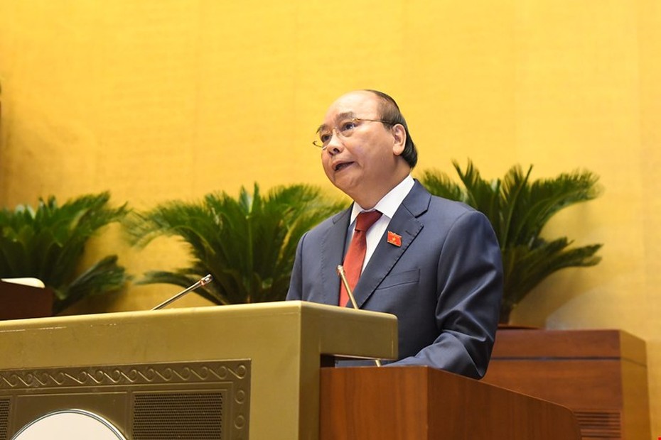 Chủ tịch nước Nguyễn Xuân Phúc phát biểu nhậm chức