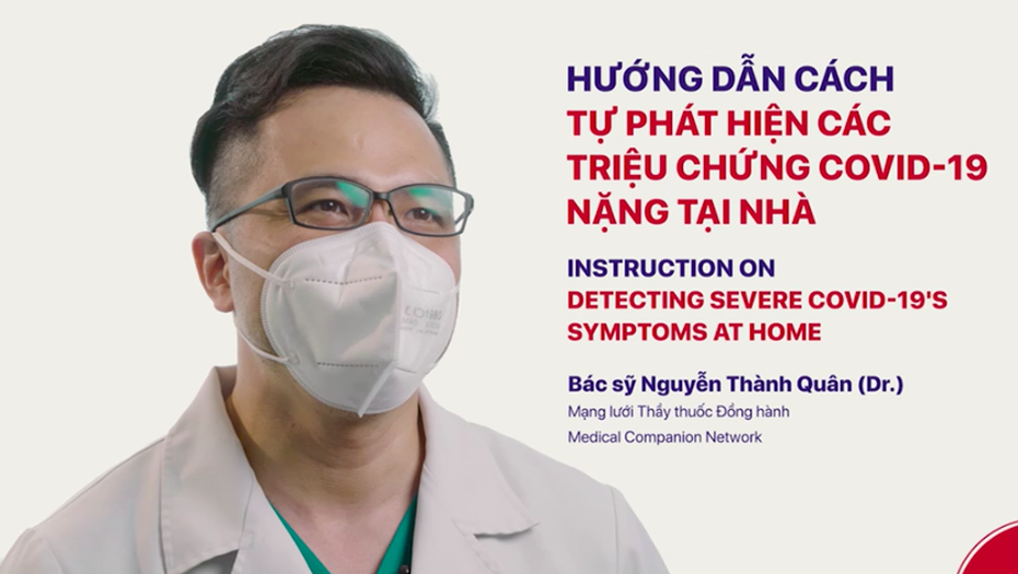 Clip: Hướng dẫn cách tự phát hiện các triệu chứng Covid nặng tại nhà