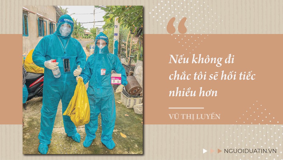 “Nếu không vào tâm dịch em sẽ hối tiếc nhiều hơn”