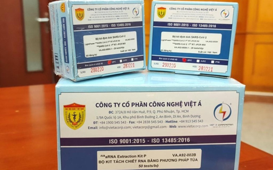 Vụ kit test Covid của Việt Á, Bộ Y tế nói "thực hiện đúng quy định"