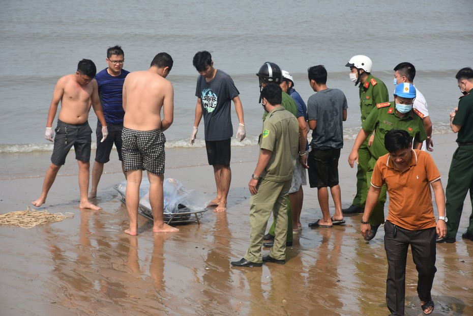 Phát hiện thi thể nữ giới trôi dạt trên biển Vũng Tàu