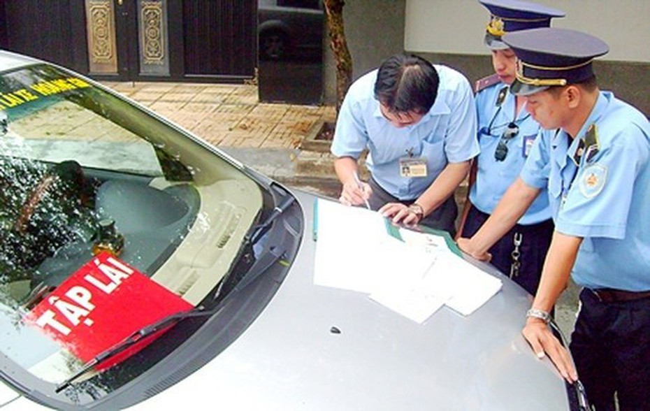 Bà Rịa - Vũng Tàu mở đợt cao điểm kiểm tra, xử lý xe tập lái