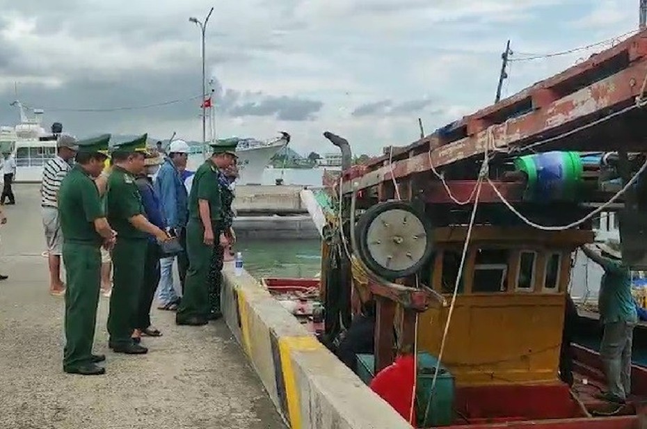 Chìm tàu cá ở Vũng Tàu, một thuyền viên tử vong trong hầm máy