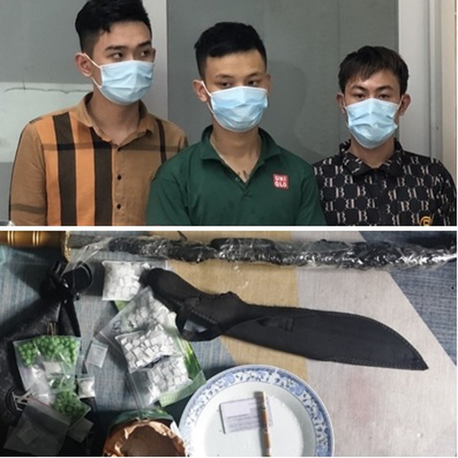Nhóm đối tượng tàng trữ ma túy, bắt giữ người trái pháp luật