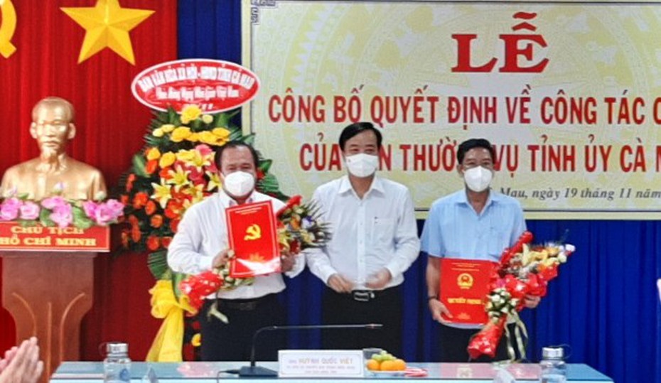 Cà Mau: Bí thư Huyện ủy Đầm Dơi giữ chức Giám đốc Sở GD&ĐT