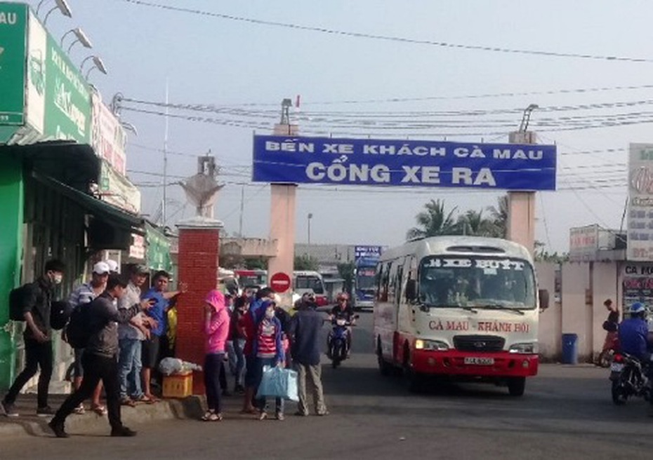 Cà Mau: Không dừng đón, trả khách ở các địa phương “vùng đỏ”