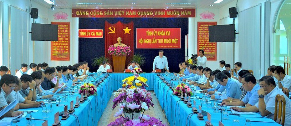 Bí thư Tỉnh ủy Cà Mau làm Trưởng Ban Chỉ đạo phòng, chống tham nhũng