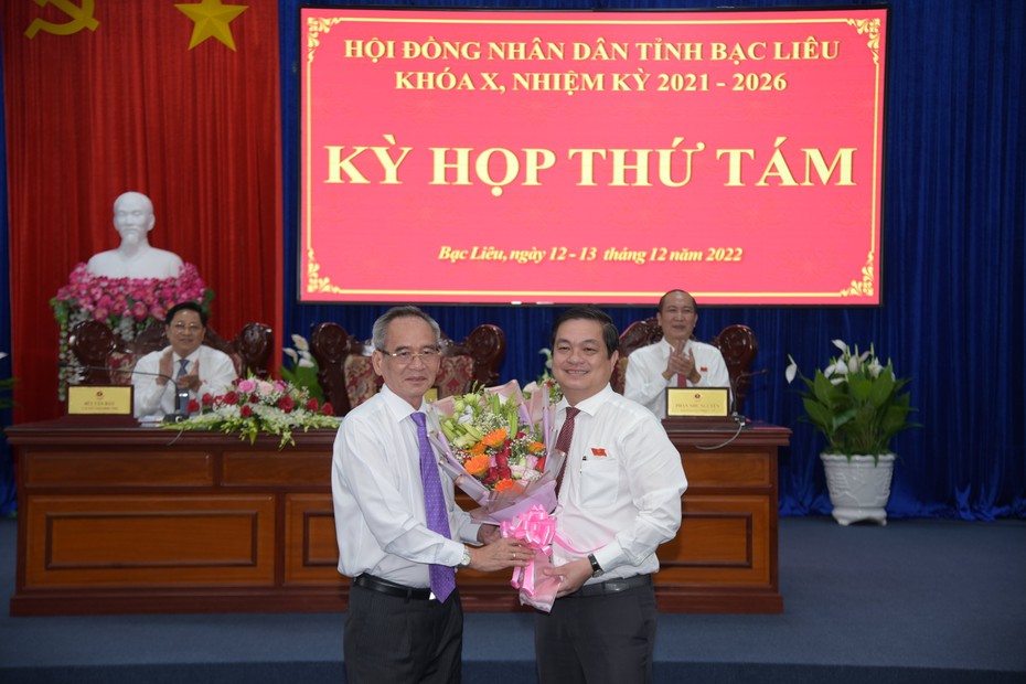 Bạc Liêu bầu bổ sung Phó Chủ tịch UBND tỉnh