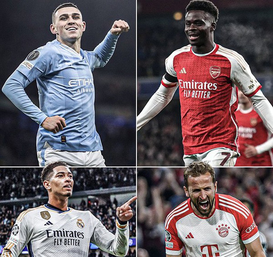 10 cầu thủ nguy hiểm nhất Champions League: Quốc tịch Anh áp đảo