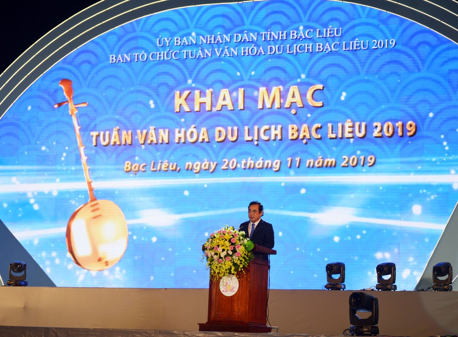 Khai mạc Tuần Văn hóa - Du lịch Bạc Liêu năm 2019