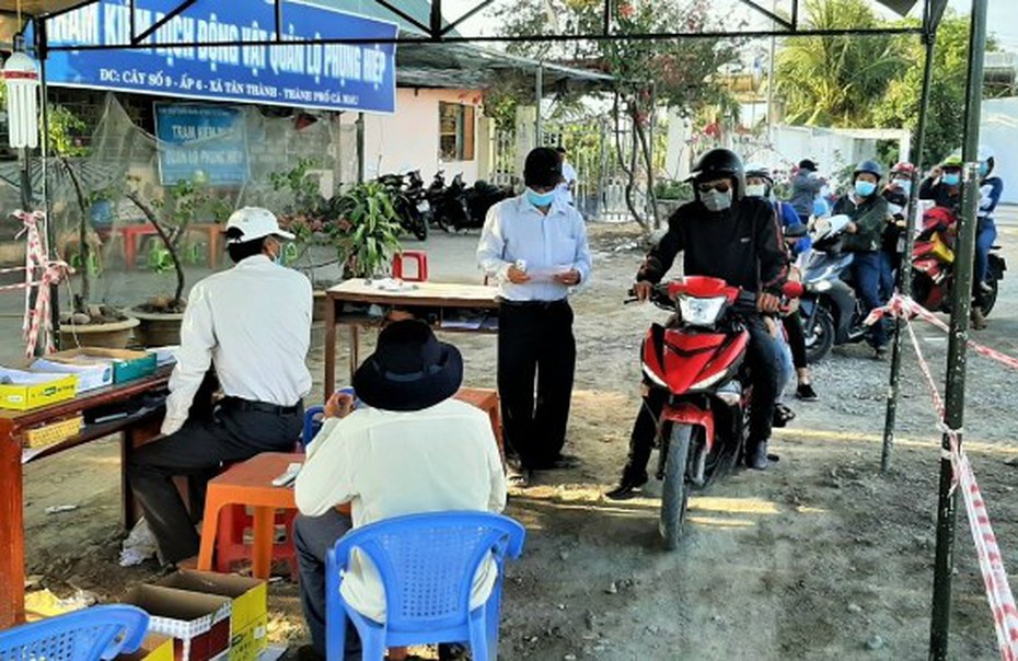 Cà Mau: Thêm 2 ca dương tính với Covid-19 liên quan chùm ca bệnh tại xã An Xuyên