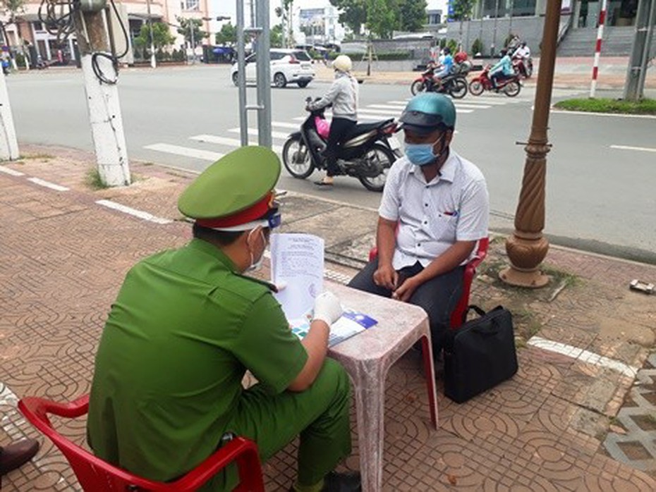 Bạc Liêu: Nhiều người ra đường không có lý do chính đáng