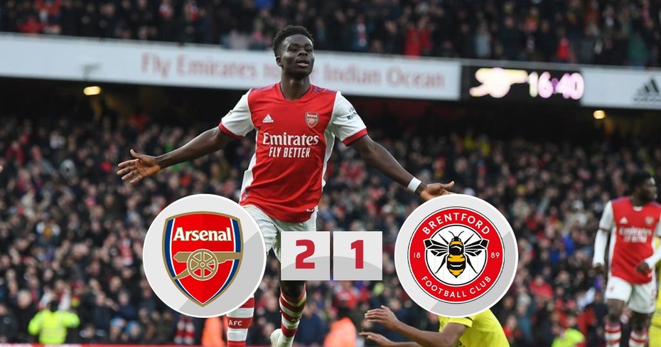 Arsenal 2-1 Brentford: 'Pháo thủ' áp sát top 4