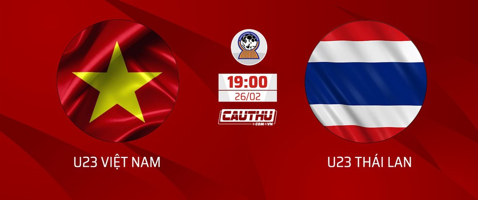 U23 Việt Nam vs U23 Thái Lan, 19h30 ngày 26/2: Chung kết trong mơ