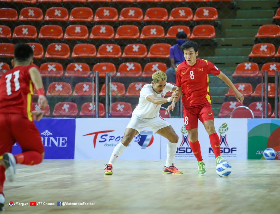 Hủy diệt Timor Leste, ĐT futsal Việt Nam vươn lên ngôi đầu bảng B