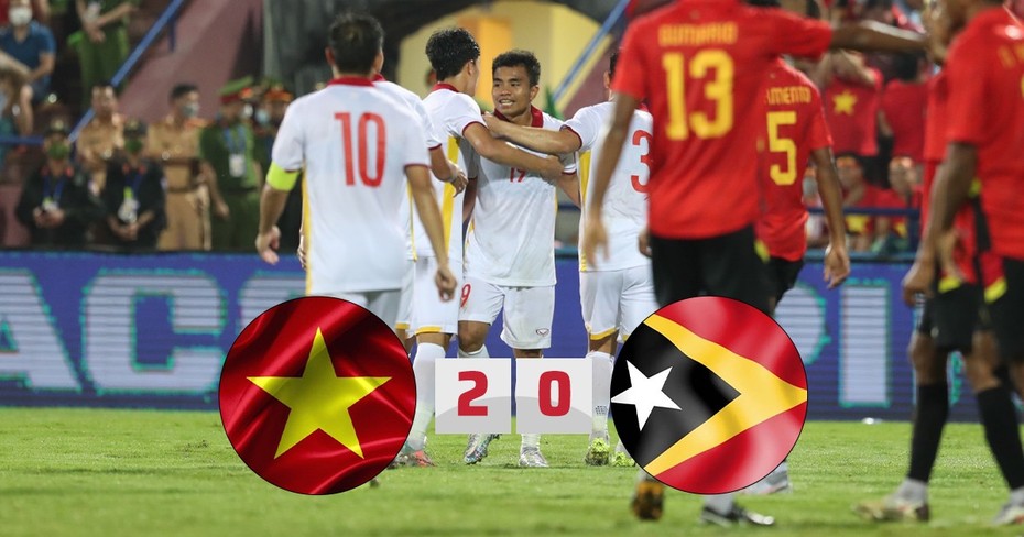 4 lần đưa bóng chạm xà, U23 Việt Nam vẫn thắng dễ U23 Timor Leste